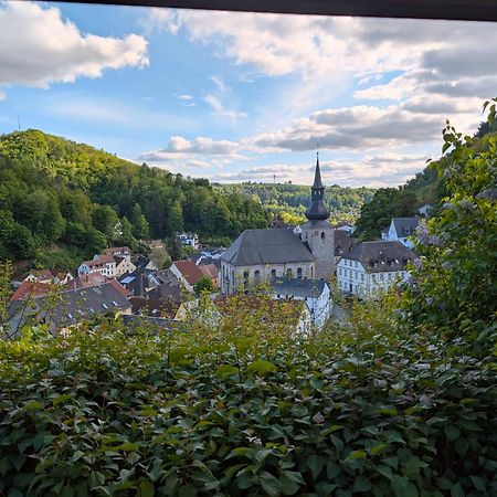Hotel Pension Bluechersruh Bad Berneck im Fichtelgebirge Eksteriør bilde