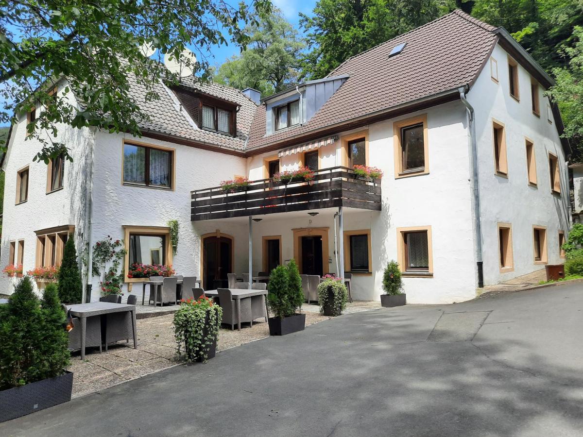 Hotel Pension Bluechersruh Bad Berneck im Fichtelgebirge Eksteriør bilde