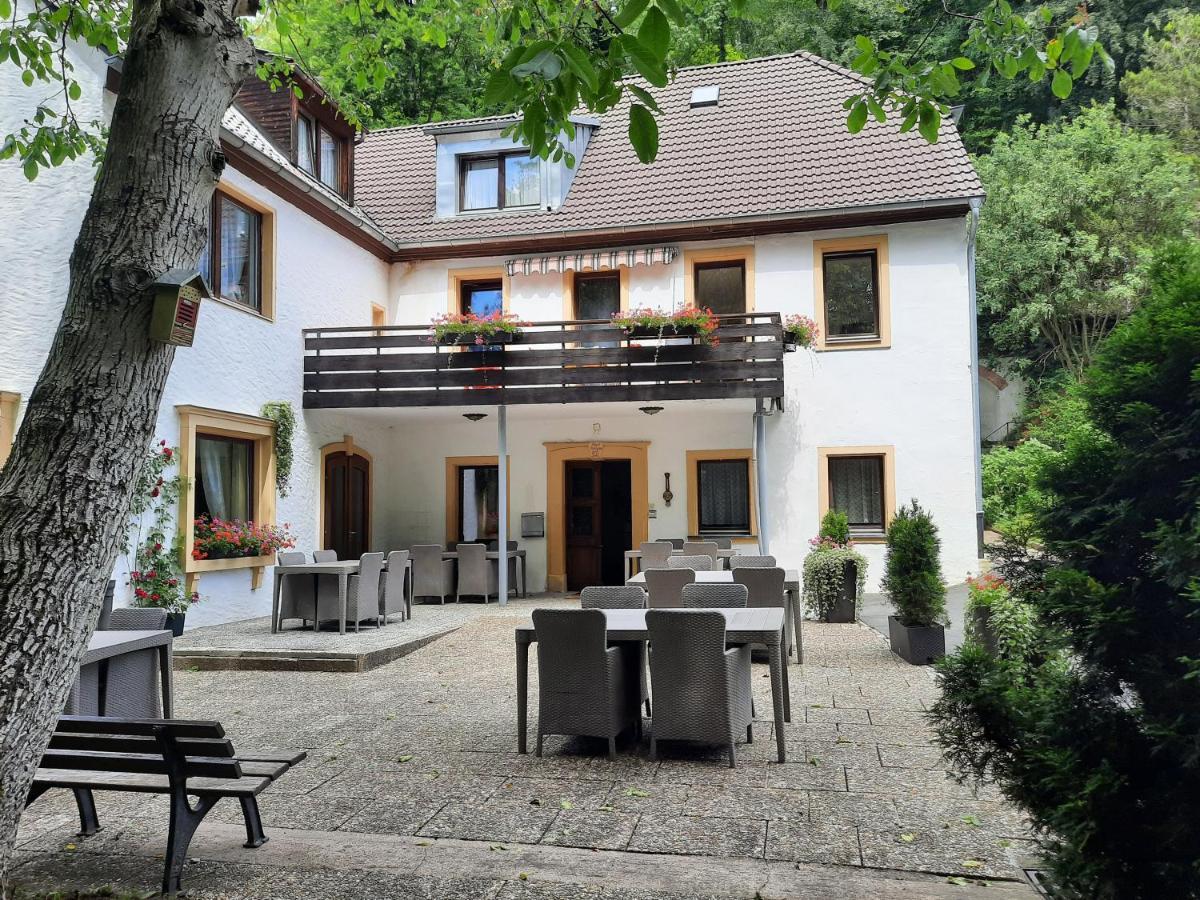 Hotel Pension Bluechersruh Bad Berneck im Fichtelgebirge Eksteriør bilde